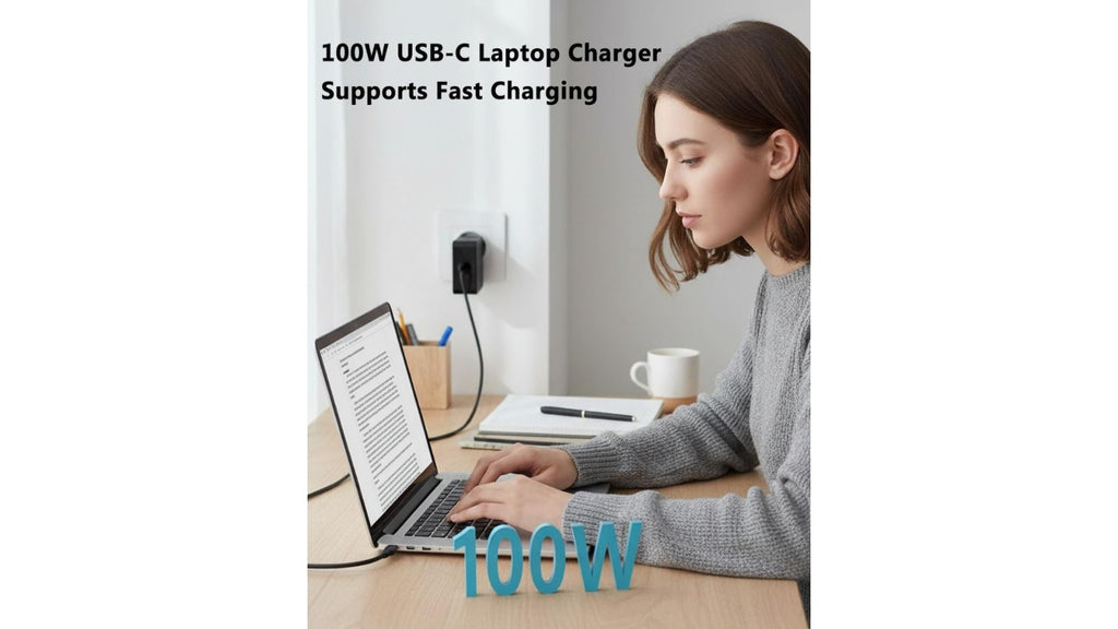 Alimentatore Universale USB-C 100W MacBook Pro Air iPad Lenovo HP ASUS NUOVO