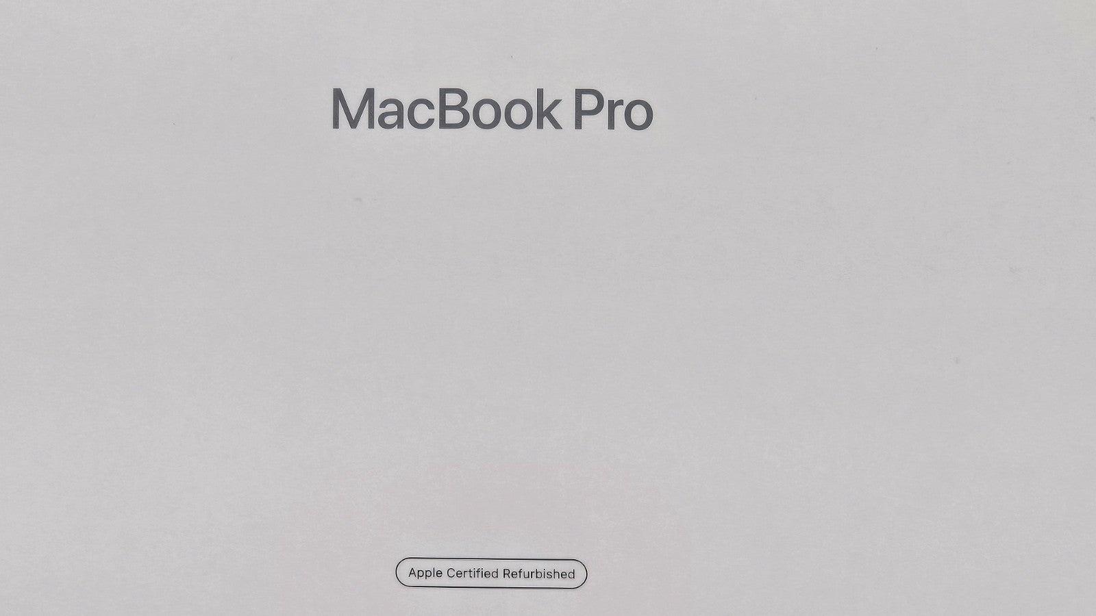 Apple MacBook Pro 13" 2020 M1 8GB 256GB Silver - Eccellente Ricondizionato