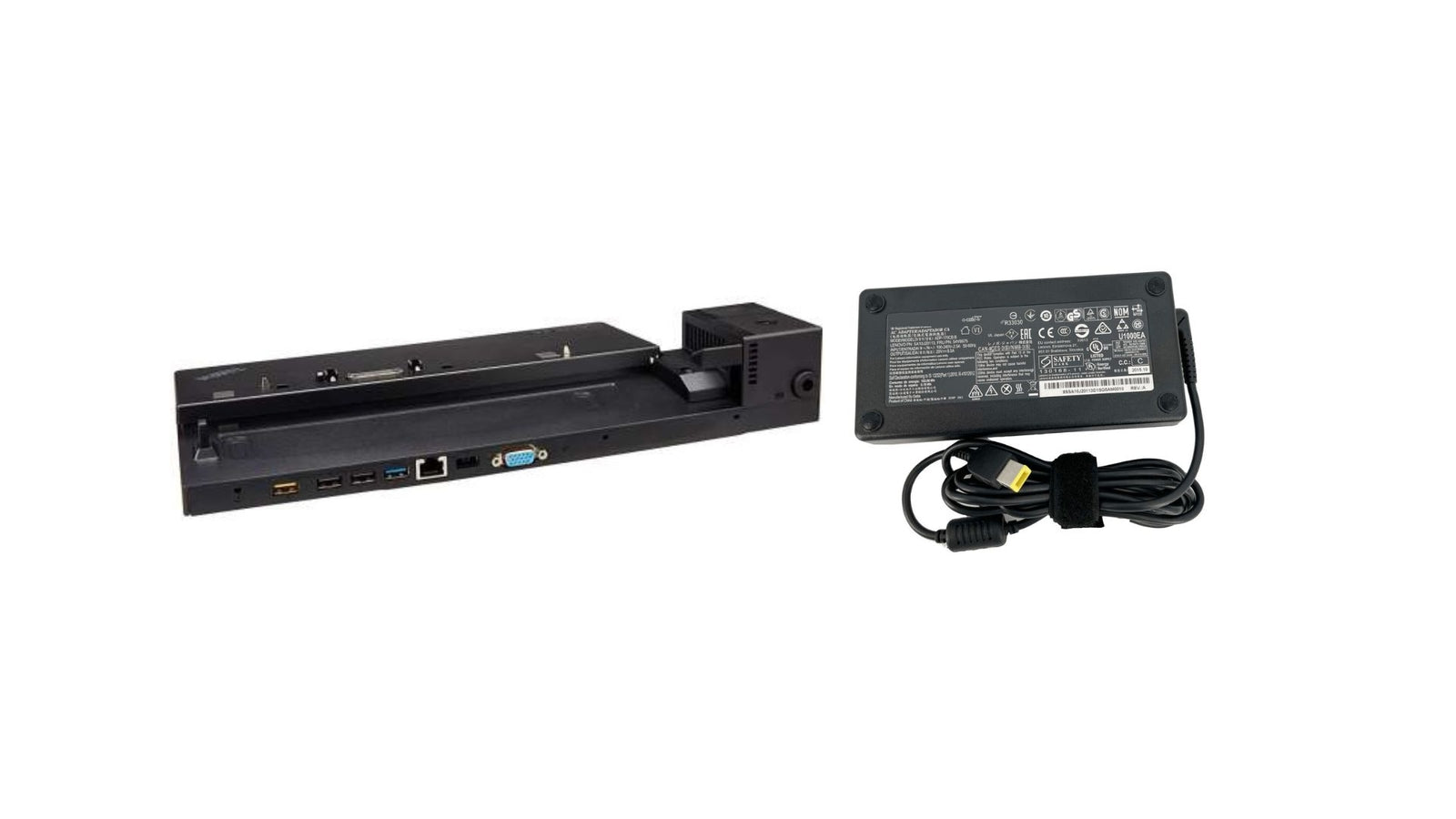 LENOVO Docking Station ThinkPad Basic Dock 40A0 Usata con Alimentatore 90W