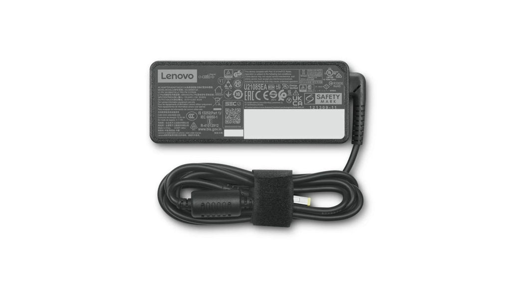 Lenovo Alimentatore 65W AC Adapter Slim Tip Usato e Testato per Notebook Lenovo