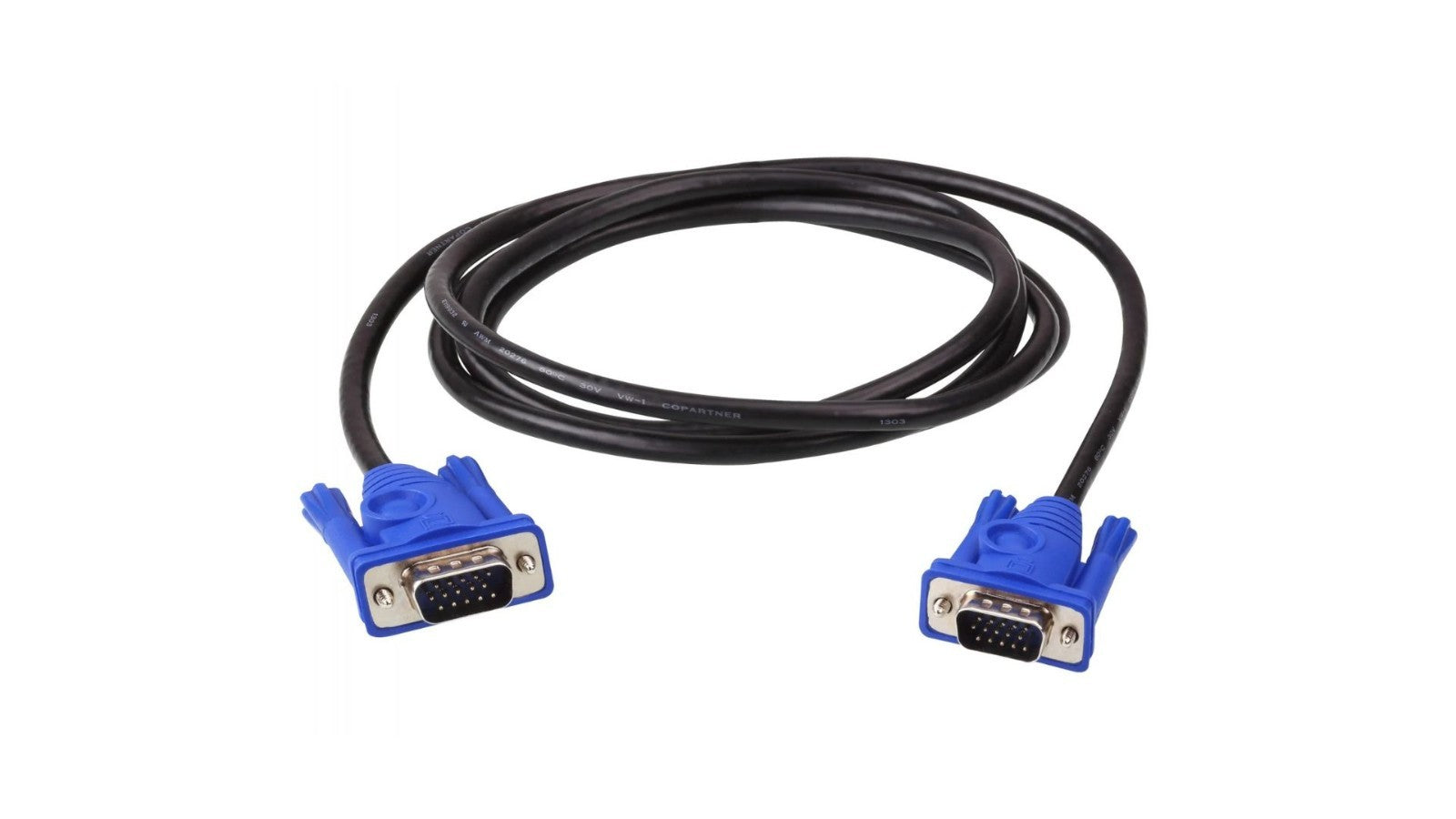Cavi VGA 15 Pin Usati in Lotto da 10 a 100 Pezzi per Video Analogico PC Monitor