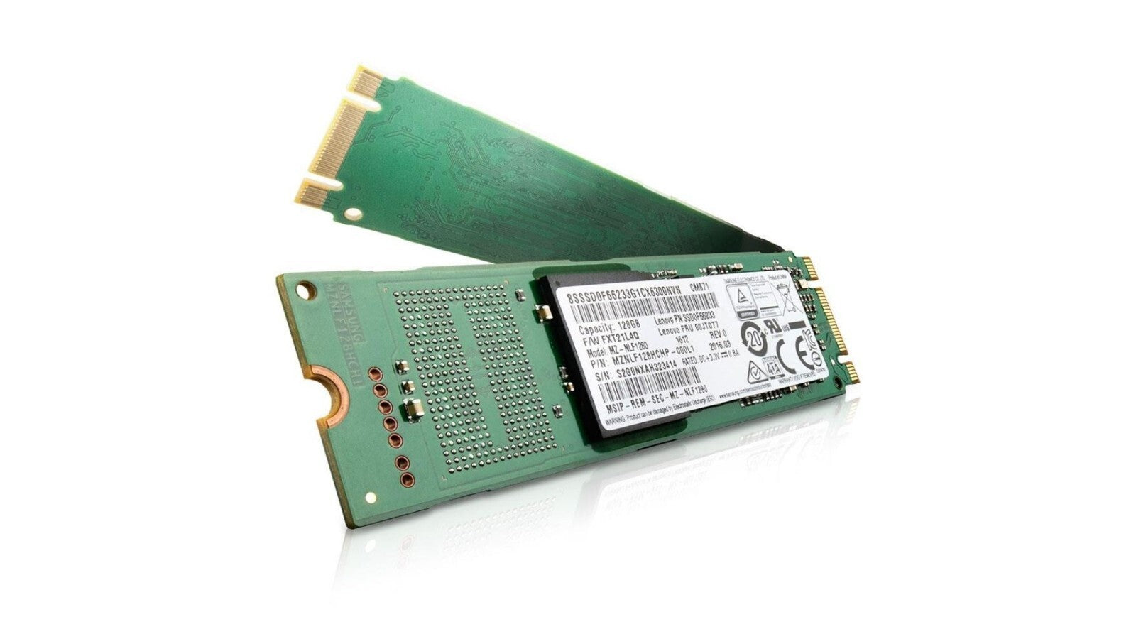 SSD Samsung 128GB M.2 2280 Usato e testato MZ-NLN128C per PC/Notebook/Mini PC