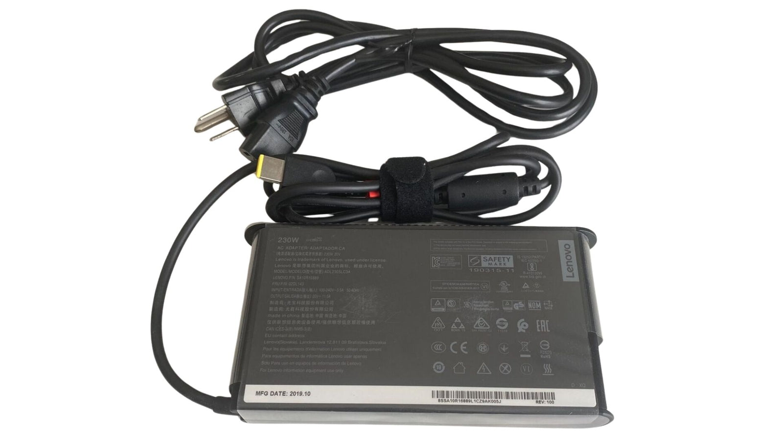 Lenovo Alimentatore 230W AC Adapter Slim Tip Usato