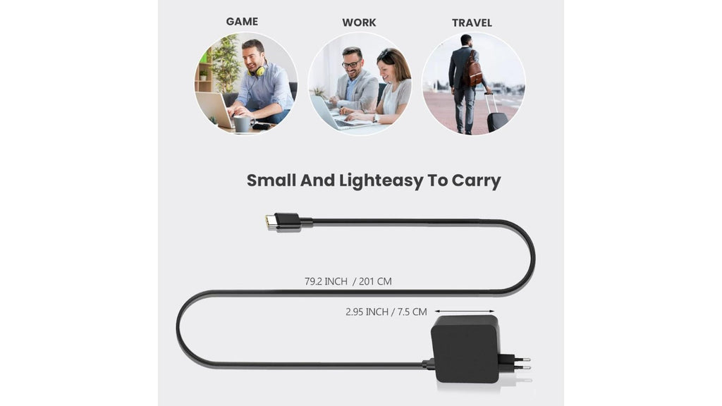 Alimentatore 65W USB C Asus Zenbook A14 A15 UX3405 UM3504 UX3407 UX3407QA UX3407