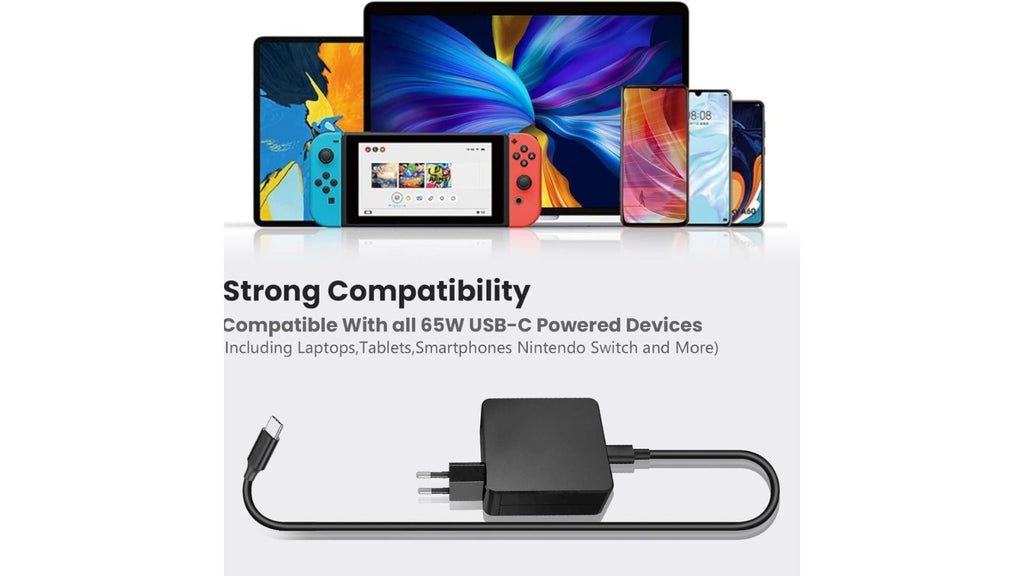 Alimentatore 65W USB C Asus Zenbook A14 A15 UX3405 UM3504 UX3407 UX3407QA UX3407