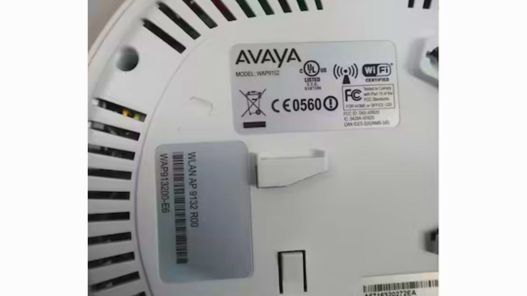 Avaya WAP9102 Access Point Ricondizionato Dual-Band PoE WIFI Professionale Usato