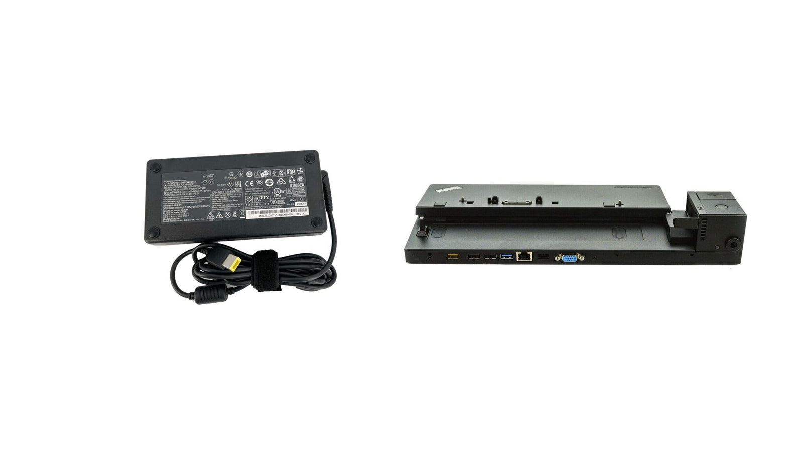 LENOVO Docking Station ThinkPad Basic Dock 40A0 Usata con Alimentatore 90W