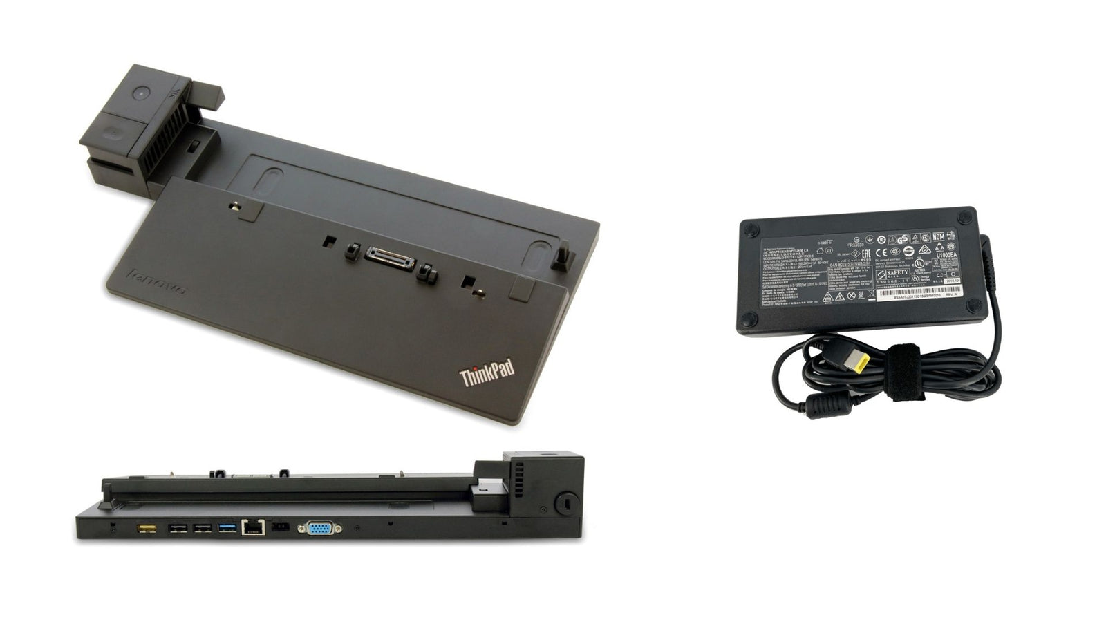 LENOVO Docking Station ThinkPad Basic Dock 40A0 Usata con Alimentatore 90W