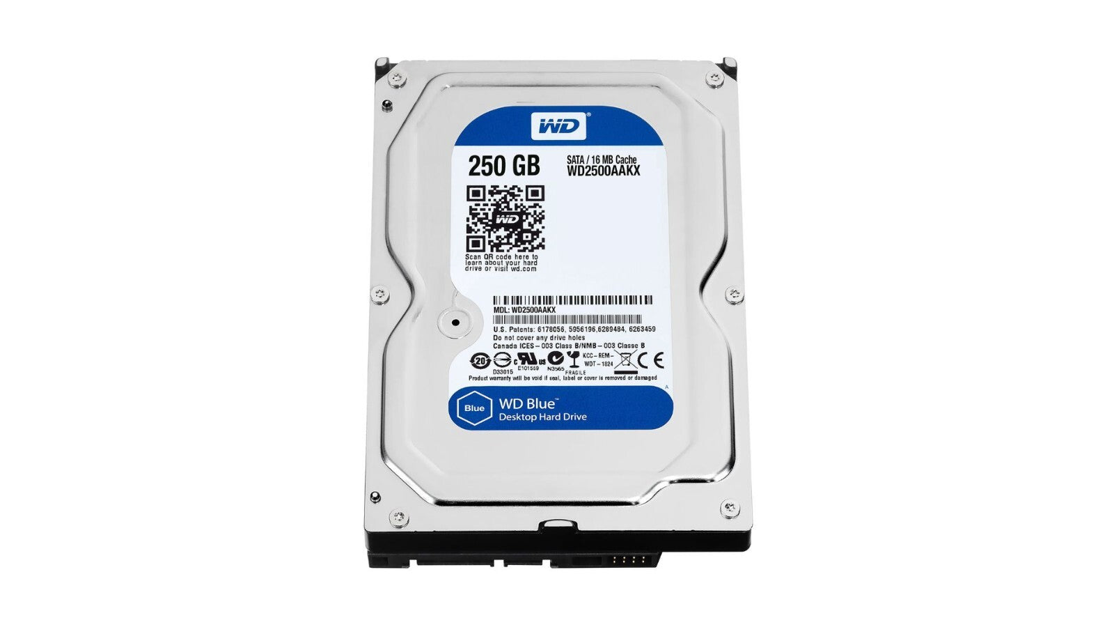 Lotto 4 Hard Disk Usati SATA 3.5" Tagli da 250/320/500GB 7200rpm per PC/server