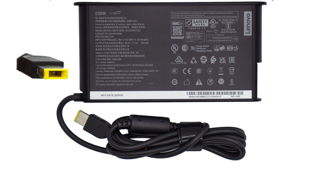Lenovo Alimentatore 230W AC Adapter Slim Tip Usato
