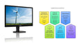 Monitor 23" Philips 231S4QCB 20/22/24/27 FHD IPS 1920x1080 HDMI/VGA Rigenerato