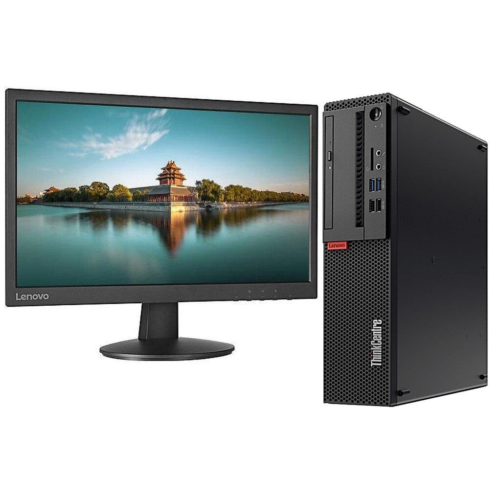 Postazione PC Ricondizionato Intel i5-6a Gen DDR4 + Monitor 17"-24" Incluso
