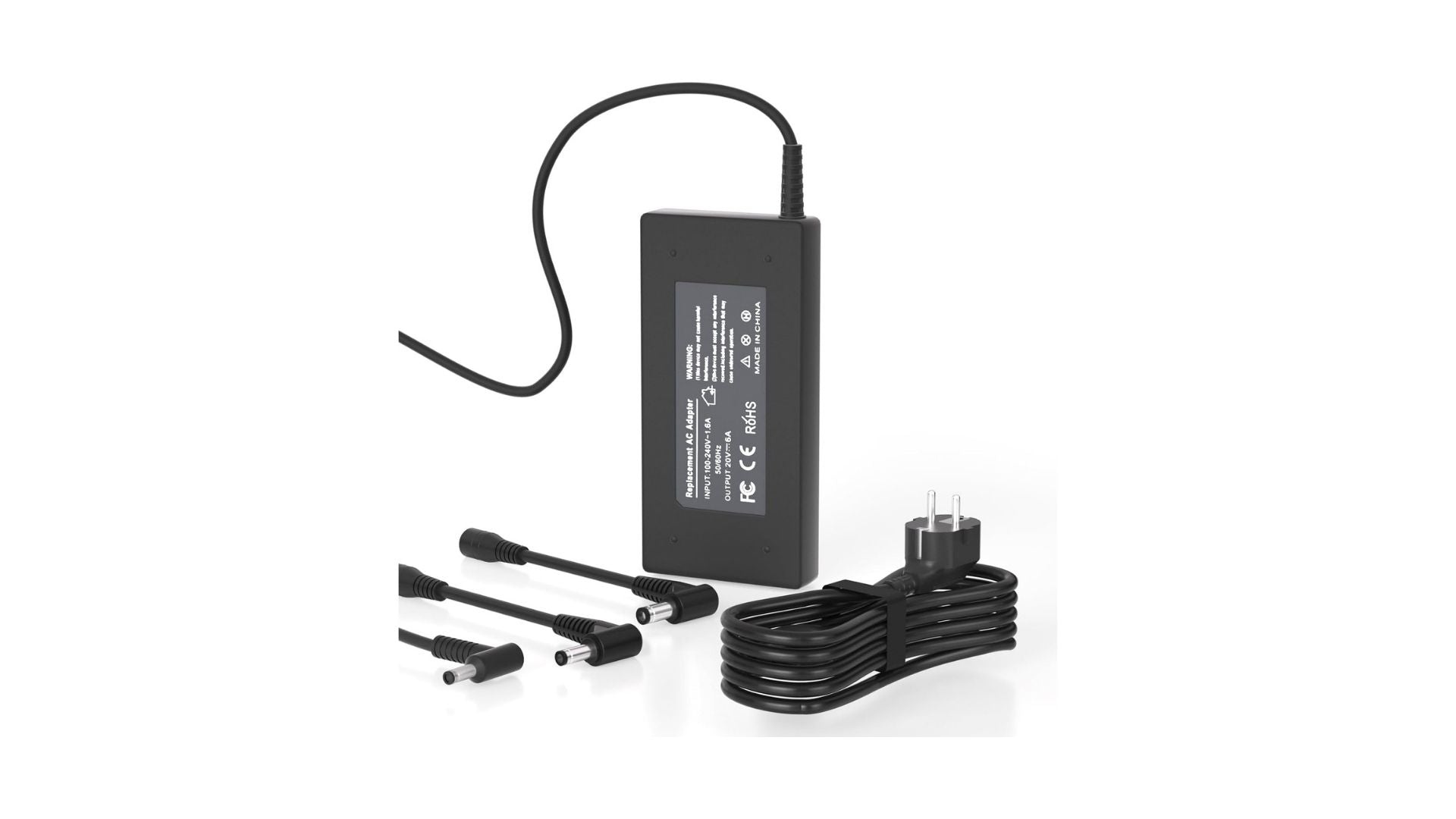Alimentatore 120W 20V 6A 7.4x5.0/5.5x2.5/4.5x3.0mm Compatibile con MSI Thin 15 A15 GF63 Cyborg 15 A17 GF63 GV15 GV15 -Thin-11SC