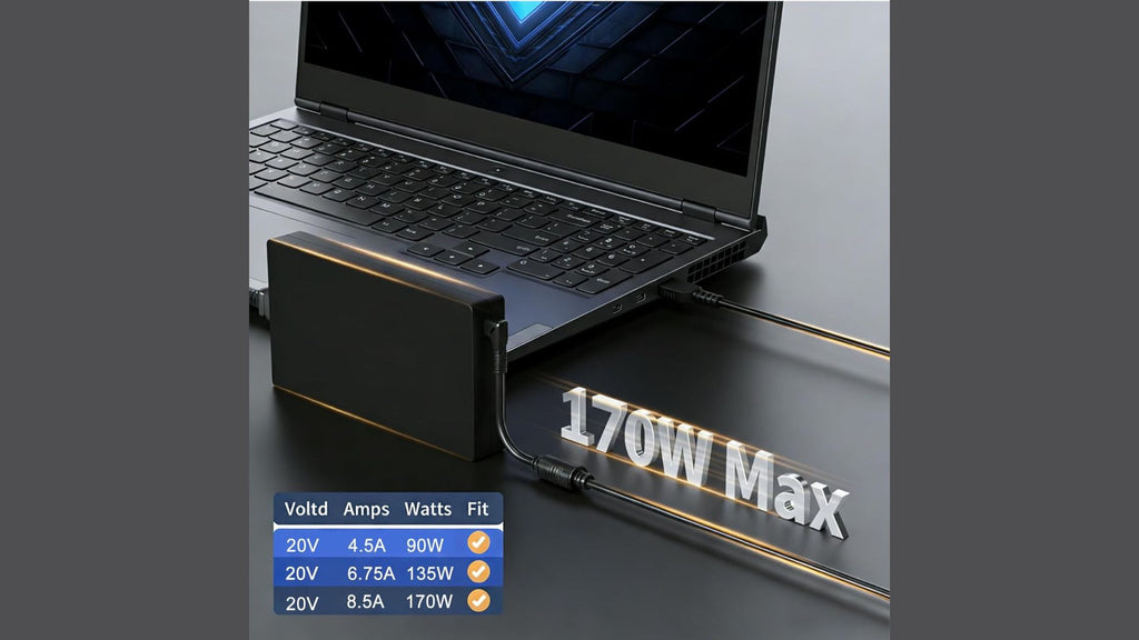 Alimentatore 170W Lenovo Legion Slim 5 5i Yoga Pro 9i ThinkPad IdeaPad Pro 5