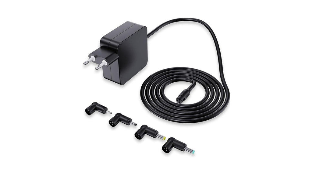 Alimentatore 65 W 19V 3.42A 3,0x1,1 - 4,0x1,35 - 4,5x3,0 - 5,5x2,5 mm compatibile con ASUS con Punta rotonda