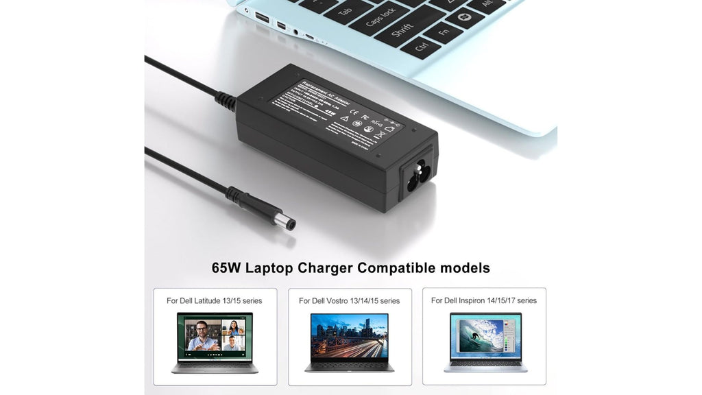 Alimentatore Notebook 65W Dell Inspiron Series Latitude Vostro