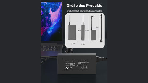 Alimentatore 120W HP USB C Docking Station G5 Envy 15 17 Series Omen 15