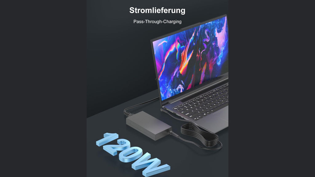 Alimentatore 120W HP USB C Docking Station G5 Envy 15 17 Series Omen 15
