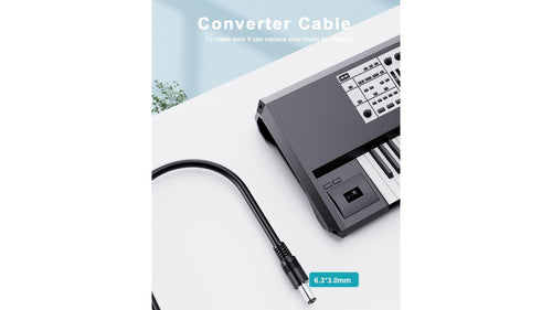 Caricabatterie 16V 2.5Q 6.30 x 3.00 mm Yamaha PA-300 Tastiera Yamaha PSR, MOTIF, AW Series