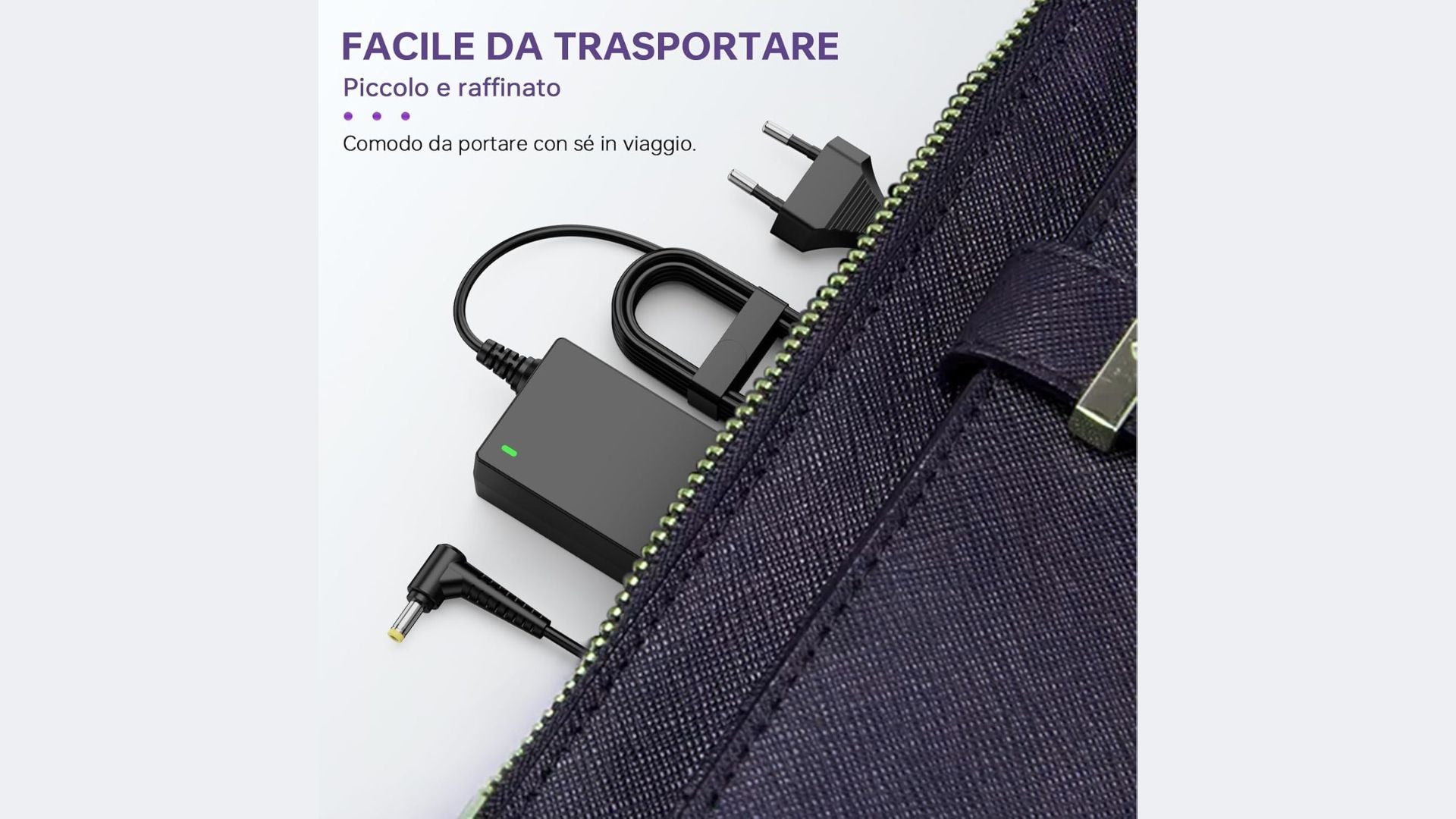 Caricatore 45W 40W 19V 2.37A Wortmann Terra Mobile 4,8x1.7mm