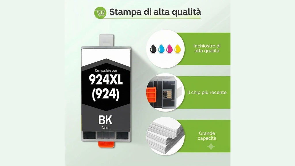 Cartucce Stampante Getto D'inchiostro Compatibile HP OfficeJet Pro 8132e 8122e 8120e 8130e 8125e 8124e