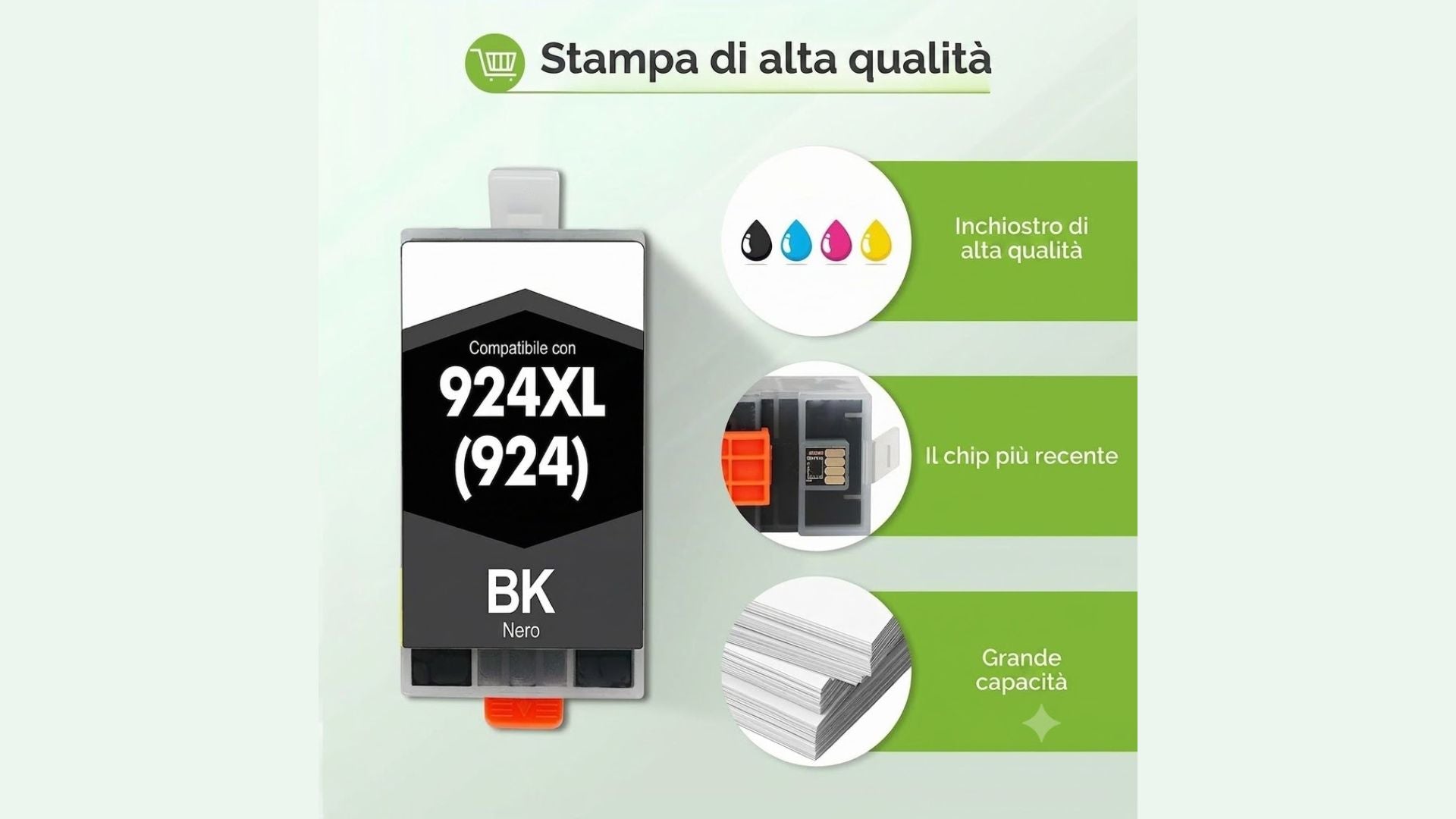 Cartucce Stampante Getto D'inchiostro Compatibile HP OfficeJet Pro 8132e 8122e 8120e 8130e 8125e 8124e