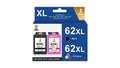 Cartuccia d'inchiostro Compatibile HP 62 XL Nero e Colore HP Officejet 5740 200 250 HP Envy 5540 5740 7640 5640 5547