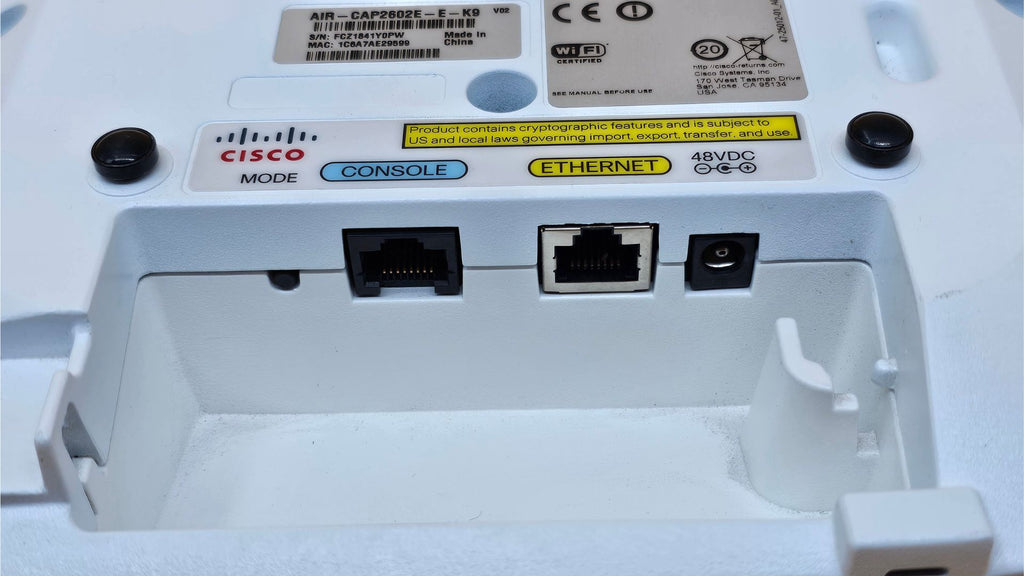 Cisco Aironet 2602e AIR-CAP2602E-E-K9 Access Point Dual-Band PoE Senza Antenne