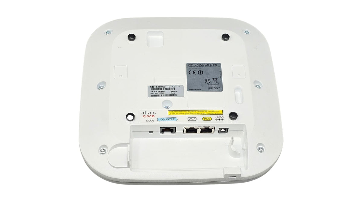 Cisco Aironet 2702i AIR-CAP2702I-E-K9 Access Point 802.11ac Dual-Band PoE Usato
