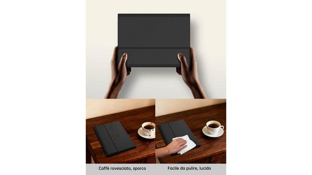 Custodia con tastiera per Lenovo Idea Tab 11 pollici 2025 : Tastiera retroilluminata Rainbow con touchpad intelligente