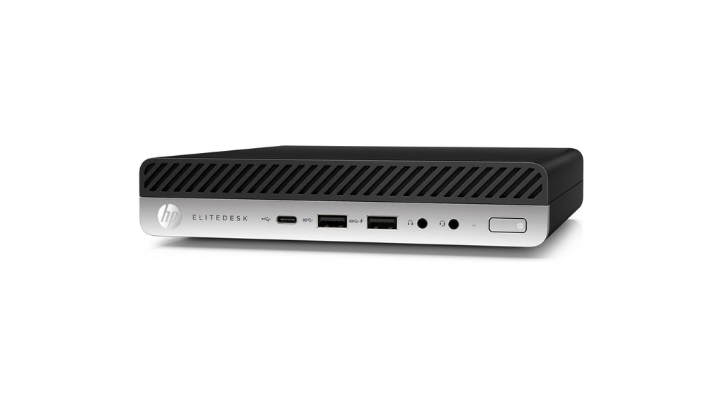 HP EliteDesk 800 G4 i5-8500T 8 GB 256gb Mini PC Nero, Argento