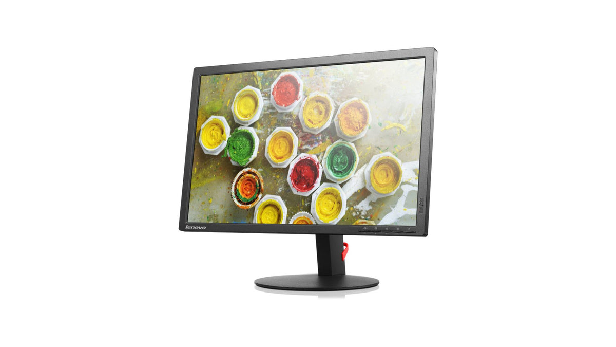 Monitor Lenovo ThinkVision T2454p 24 pollici WUXGA IPS (1920x1200) - Ingressi VGA, HDMI, DisplayPort - Grado Molto Buono