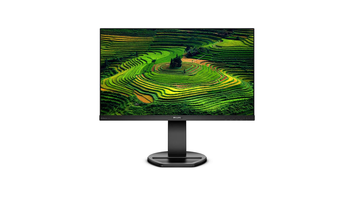 Monitor Philips 241B8Q 24" Full HD 1920x1080 75Hz IPS - HDMI DisplayPort DVI VGA Hub USB - Ricondizionato Grado B